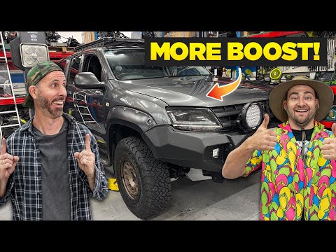 MUST DO 4X4 MODS and BOOSTING our AMAROK // WORLDS BEST 4X4 BUILD