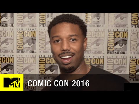 Michael B. Jordan Talks About Becoming a Bad Guy | Comic Con 2016 | MTV - UCxAICW_LdkfFYwTqTHHE0vg