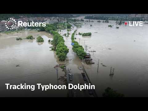 直播：台风“海豚”淹没中国中部，北京进入高度戒备