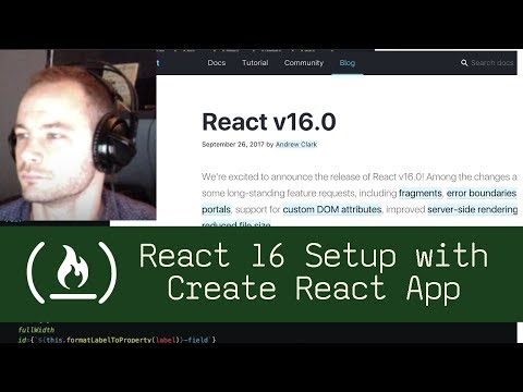 React 16 Setup with Create React App (P4D1) - Live Coding with Jesse