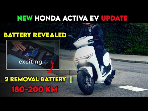 ⚡Honda Activa Electric NEW UPDATE | 2 Removable Battery | Range 180-200 KM | ride with mayur