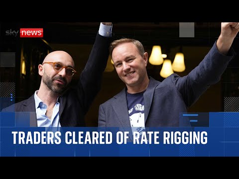 Traders jailed for interest rate rigging have convictions overturned