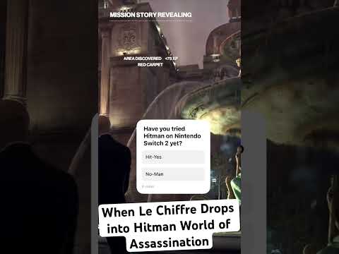 Hype for @IOInteractive @hitman on #nintendoswitch2 check out reviews on @CloudDosage 🔫👨🏼‍🦲