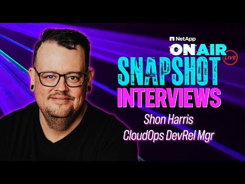 Shon Harris @ INSIGHT 2024 | NetApp ONAIR SNAPSHOT