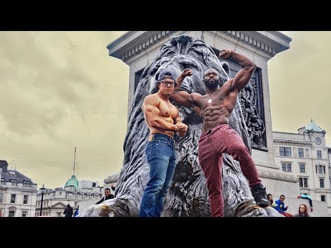 Shirtless In London | Full Day of Eating w/ GoodyBeats