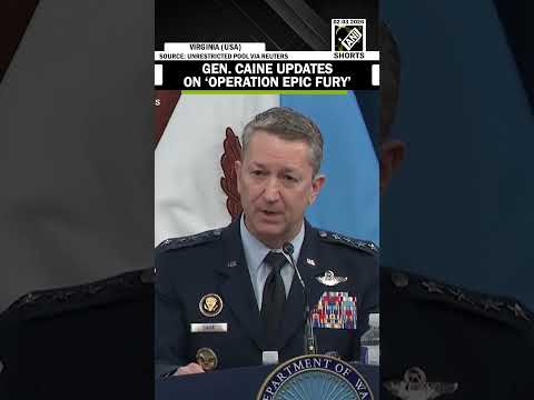 Gen. Dan Raizin Caine updates: US and Israel launch Operation Epic Fury targeting Iran