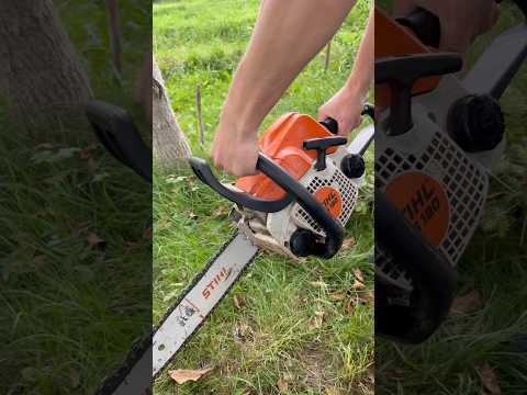 Холодний запуск STIHL - MS 180