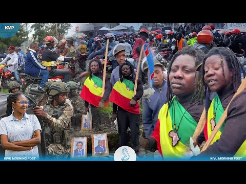 GOMA : SOUS L’AFC/M23, UN JEUNE FAIT UN MITING RÉVOLUTIONNAIRE SURPRENANT
