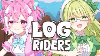 【 #姫桃の恋路 】ねこちゃんとLog Riders！！ w/桃色音恋【 #のどかのおへや 】