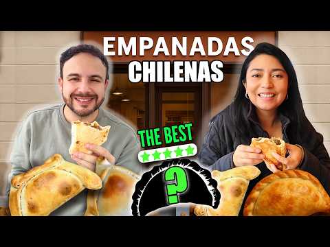 LA EMPANADA CHILENA🥟- FUIMOS EN BUSCA DE LA MEJOR EMPANADA CHILENA en Santiago de Chile 🇨🇱