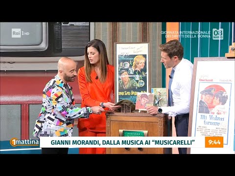 RAI 70: Gianni Morandi - Unomattina - 08/03/2024