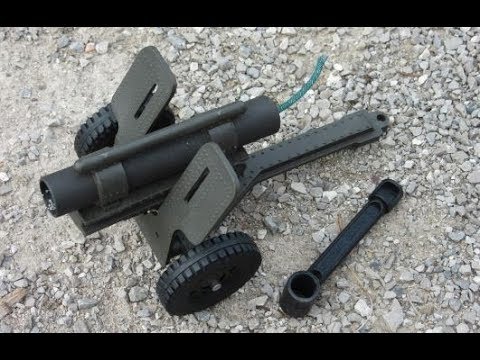 Model Artillery Cannon Review + Shooting