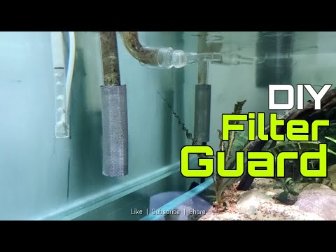 DIY Stainless Steel Filter Guard [Tutorial] Sharing a simple DIY project that I made recently to prevent shirmps and small fish from getting suc