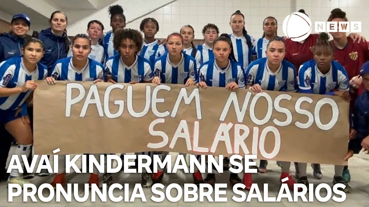 Avaí Kindermann se pronuncia sobre falta de salários após protesto de atletas