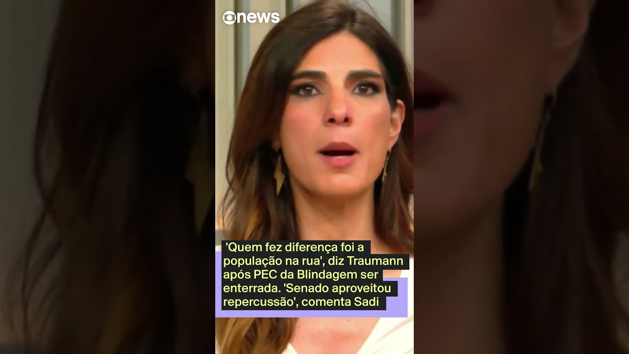 Manifestações fizeram a diferença diz Traumann e Sadi após Senado enterrar a PEC da Blindagem