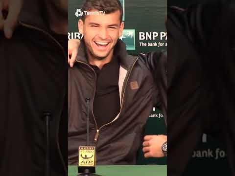 When Djokovic Crashed Dimitrov's Press Conference! 😂