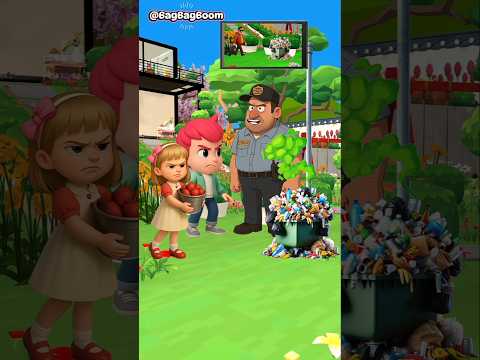 SMELL OF GARBAGE 🤢🤮😓 #animation #cartoon #memes #shortsanimation #3danimation #viralcartoon