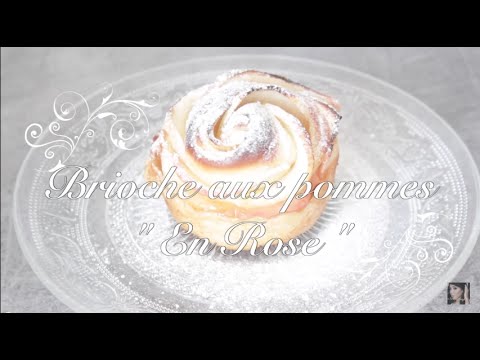 Recette :  Brioches en Forme de Rose - Aux Pommes - - UCS1VKu4MIN8aTkgKEmYTX7A