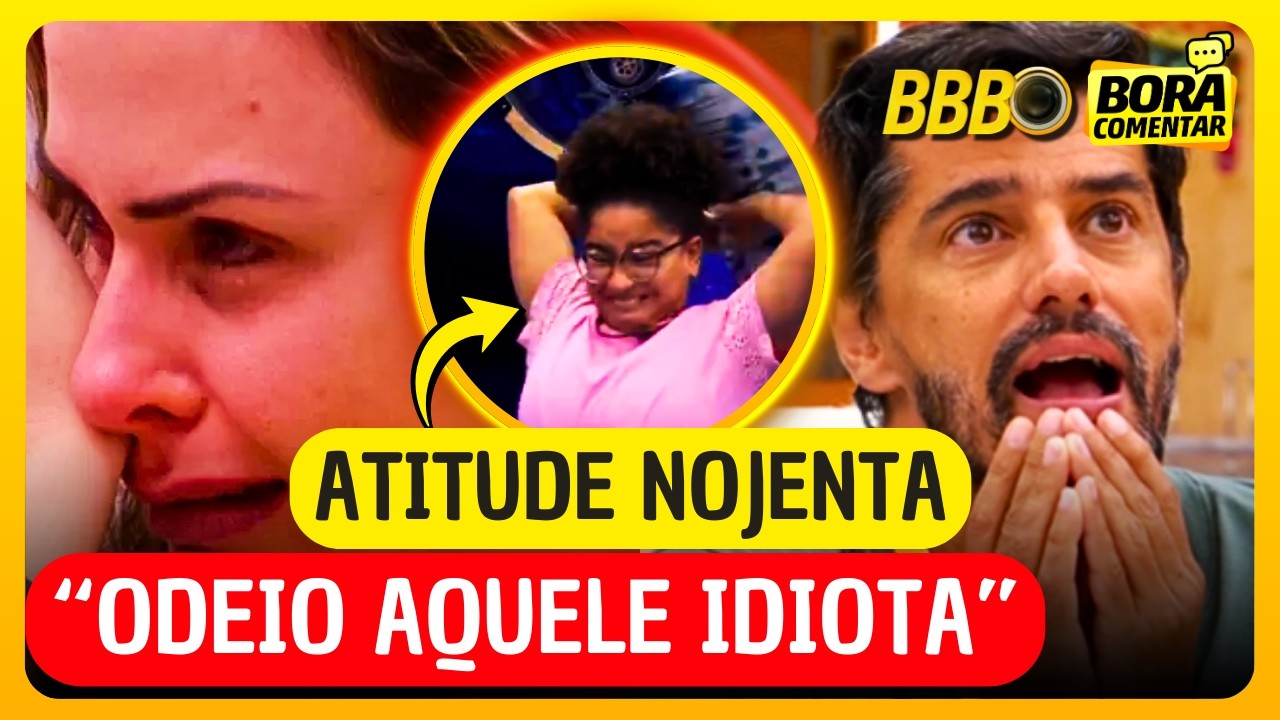 😱🔥BBB26 GRAVE! ATITUDE N0JENTA de Milena com Ana Paula é EXPOSTA! TORCEU pra ANA SAIR?! MANHÃ TENSA!