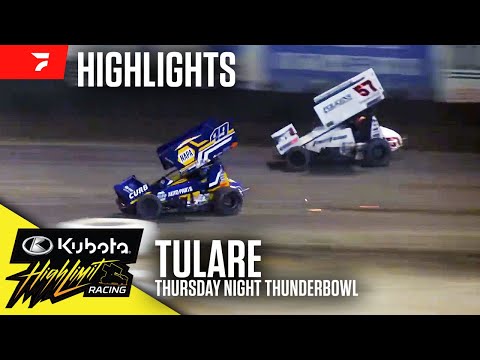 Kubota High Limit Racing at Tulare Thunderbowl Raceway 8/15/24 | Highlights - dirt track racing video image