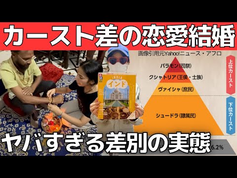 【インド差別】カースト制度最大のタブーを犯すと起こること【実話】恋愛結婚の現実