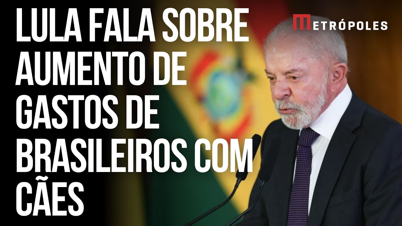 Lula cita aumento de gastos dos brasileiros com cães Na China não tem esse problema