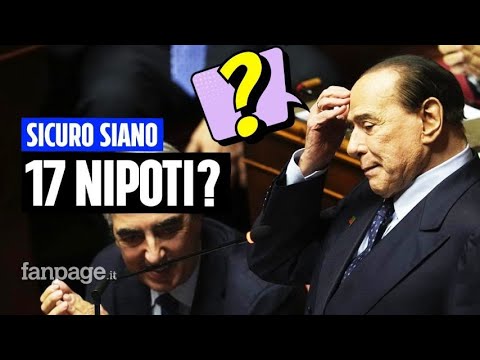 Berlusconi Annuncia Al Senato La Nascita Del Diciassettesimo Nipote Ma