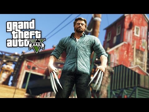 LOGAN MOVIE MOD w/ WOLVERINE CLAWS!! (GTA 5 Mods) - UC2wKfjlioOCLP4xQMOWNcgg