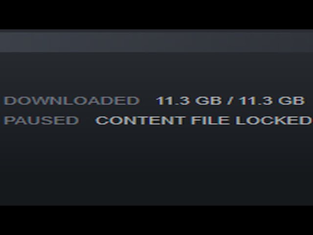 Fix: Steam Content File Locked [2023 Fix]