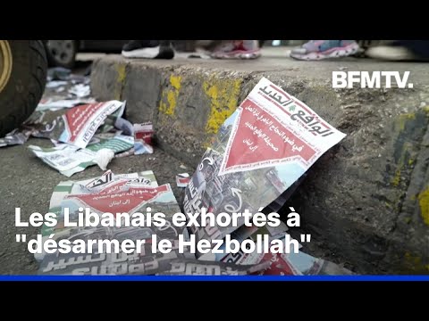 L'armée israélienne largue des tracts de propagande sur Beyrouth appelant à "désarmer le Hezbollah"