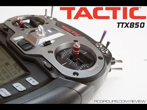 Tactic TTX850 8-Channel Radio - RCGroups Review - UCJzsUtdVmUWXTErp9Z3kVsw