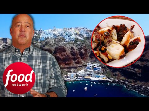 Santorini's Grilled Octopus Is A Mediterranean Must! | Bizarre Foods: Delicious Destinations