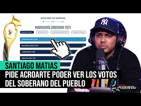 RECOMIENDA DEJAR VER QUIEN ESTA GANANDO EN LAS VOTACIONES DEL SOBERANO DEL PUEBLO ¿SI O NO?