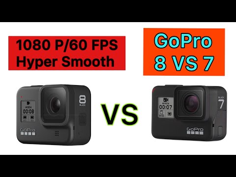 Gopro Hero 7 Black  Vs Gopro Hero 8 Black  / Comparing Video Quality / गोप्रो कयामेरा 7|8