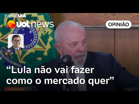 Lula mostra que mercado não colocará cabresto nele e que cuidará de aumentar arrecadação, diz Tales