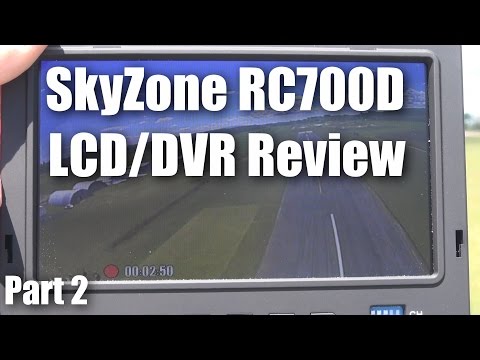 Review: Skyzone RC 700D Diversity DVR LCD monitor (part 2) - UCahqHsTaADV8MMmj2D5i1Vw