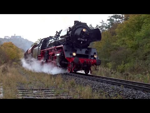 Stoom in het Duitse Werra dal |  Steam in the German Werra Valley