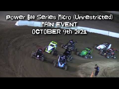 Power 600 Series Micro (Unrestricted) Main At Central Arizona Speedway October 9th 2021 - dirt track racing video image