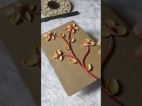 DIY From Pista Shell🤎🌹🤎 Part 1 #diy #craft #homedecor #trending #shorts