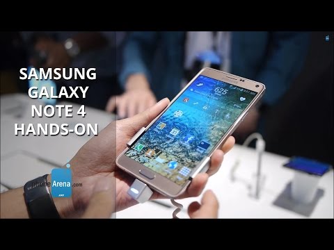 Samsung Galaxy Note 4 hands-on - UCwPRdjbrlqTjWOl7ig9JLHg