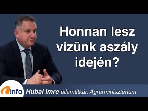 Honnan lesz vizünk aszály idején? Hubai Imre, Inforádió, Aréna