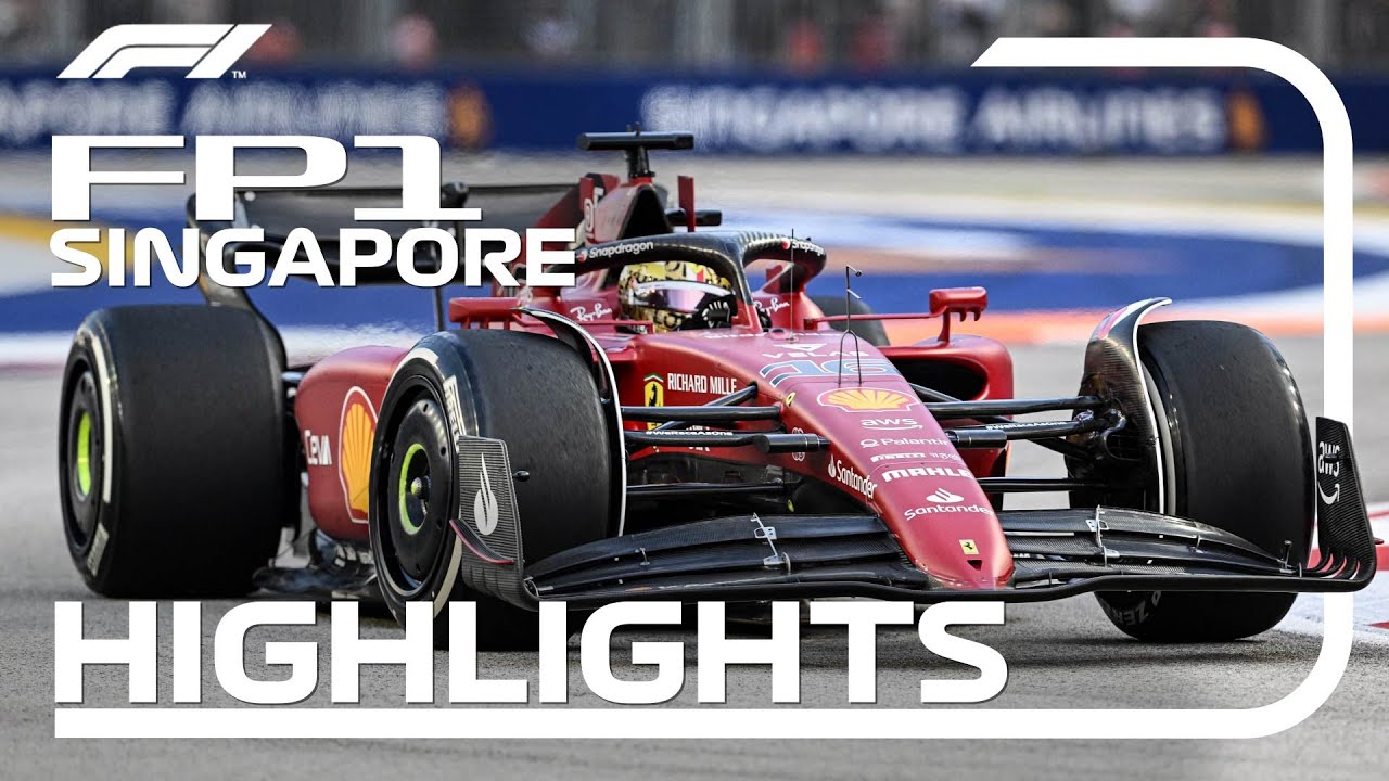 FP1 Highlights | 2022 Singapore Grand Prix