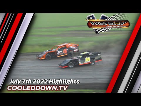 July 7th 2022 WISSOTA Midwest Modifieds Feature Highlights from Victory Lane Speedway - dirt track racing video image