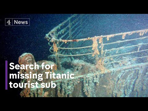 Search underway as Titanic tourist submersible goes missing - latest