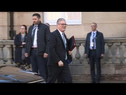 UK PM Starmer arrives at London's Lancaster House to host Ukraine summit | AFP