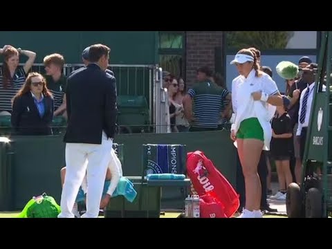 Jelena Ostapenko Lifts Skirt to Prove Her Shorts Are Wimbledon's New Dress Code-Compliant