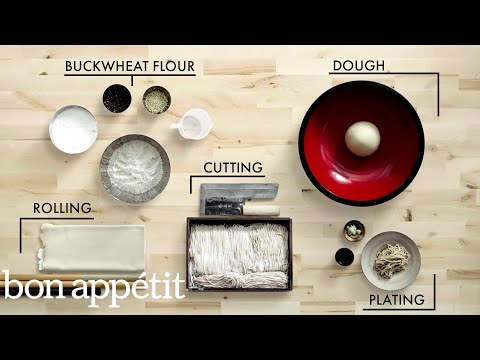 How to Make Handmade Soba Noodles | Handcrafted | Bon Appétit - UCbpMy0Fg74eXXkvxJrtEn3w