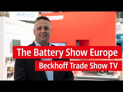 The Battery Show Europe 2025: Beckhoff Trade Show TV