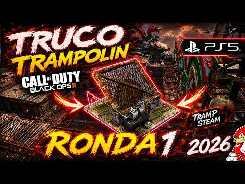 TRUCO ZOMBIES Cómo Montar Trampolín en RONDA 1 en SOLO DIE RISE BO2 PS5 2026