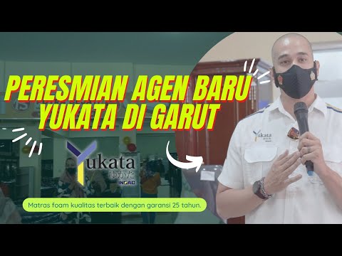 OKAN KORNELIUS BERSAMA YUKATA HADIRI PERESMIAN AGEN BARU DI GARUT